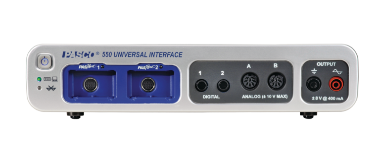 pasco capstone software and 850 universal interface